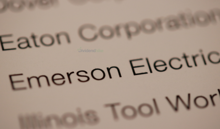 Emerson Electric has increased its dividend every year since 1956.